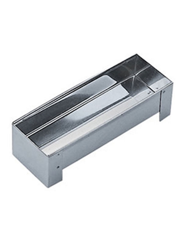 Φόρμα Παγωτού Ανοξείδωτη Παραλληλόγραμμη 25x9x5cm