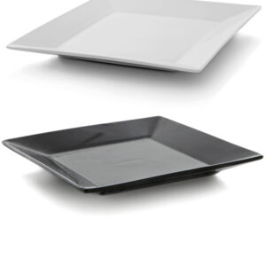 Πιάτο "Δωρικό" Τετράγωνο Πορσελάνη