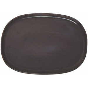 Πιατέλα "Midnight" Οβάλ  Επίπεδη Πορσελάνης