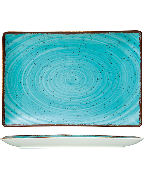 Πιατέλα "Tiffany" Ορθογώνια Πορσελάνης