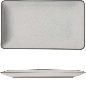 Πιατέλα "Frost" Ορθογώνια Stoneware