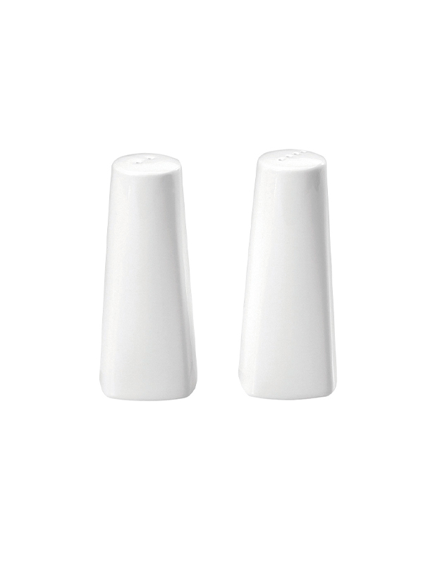 Αλατιέρα / Πιπεριέρα Πορσελάνης Κωνική