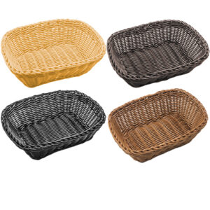 Ψωμιέρα Ορθογώνια Rattan