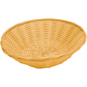 Ψωμιέρα Στρογγυλή Rattan 23x7hcm