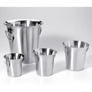 Σαμπανιέρα Inox "Tulip" 21.5X20cm