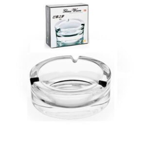 Σταχτοδοχείο Γυάλινο Στρόγγυλο 10cm