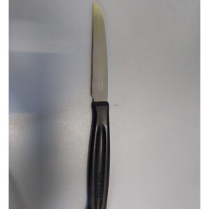 Μαχαίρι Inoxbonomi Ίσιο Μαύρο ( 6 Τεμ )