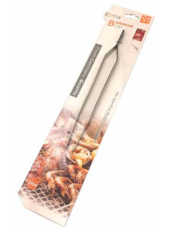 Τσιμπίδα Διακόσμησης Inox 25.5cm