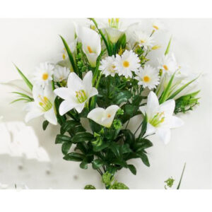 Διακοσμητικά Λουλούδια Σύνθεση Λίλιουμ Μαργαρίτα