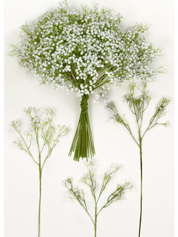 Διακοσμητικά Λουλούδια Κλαδί Γυψοφίλη