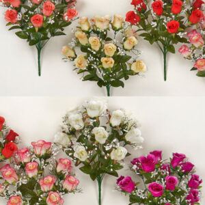 Διακοσμητικά Λουλούδια Σύνθεση Τριαντάφυλλο