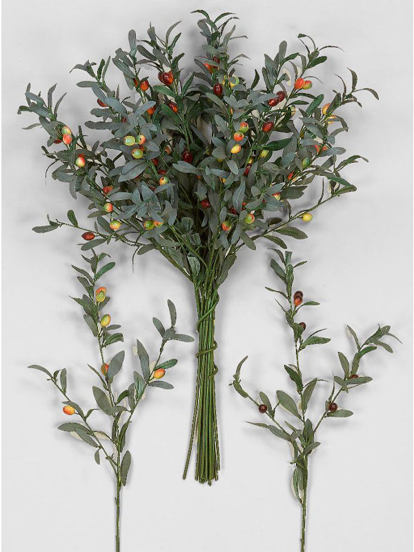 Διακοσμητικά Λουλούδια Κλαδί Ελιά