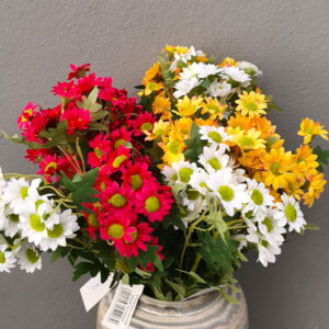 Διακοσμητικά Λουλούδια Κλαδί Μαργαρίτα (25206)