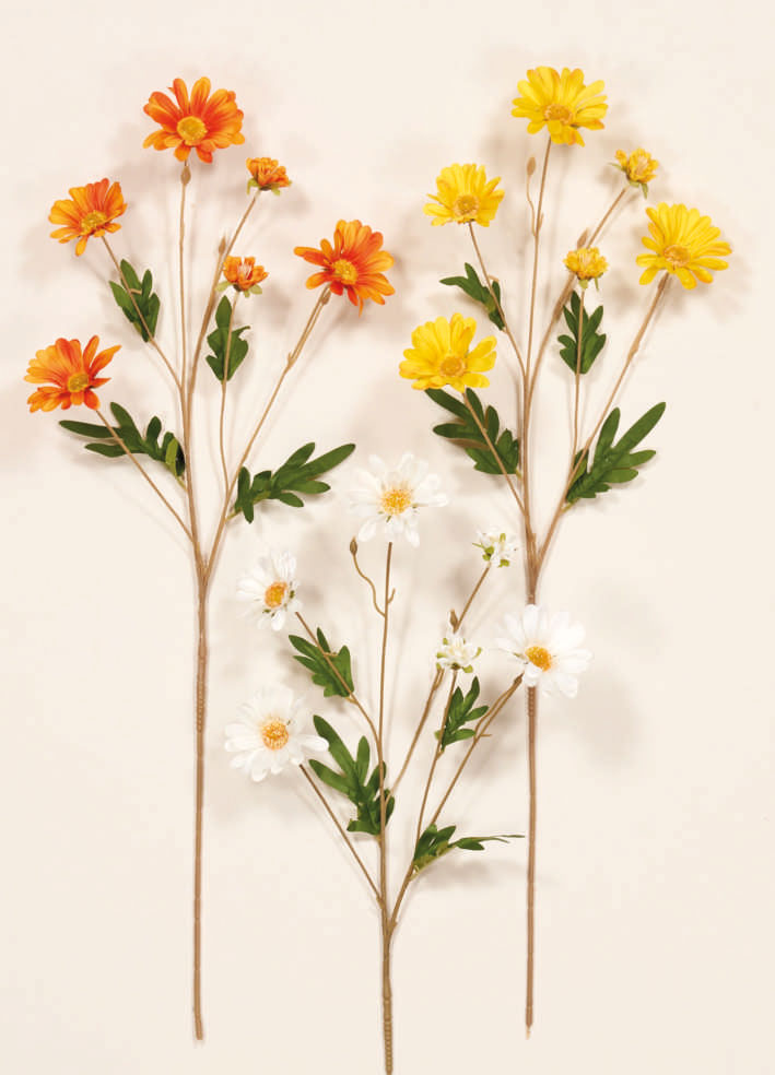 Διακοσμητικά Λουλούδια Κλαδί Ζέρμπερα (22134)