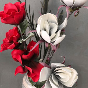 Διακοσμητικά Λουλούδια Foam Σύνθεση 4