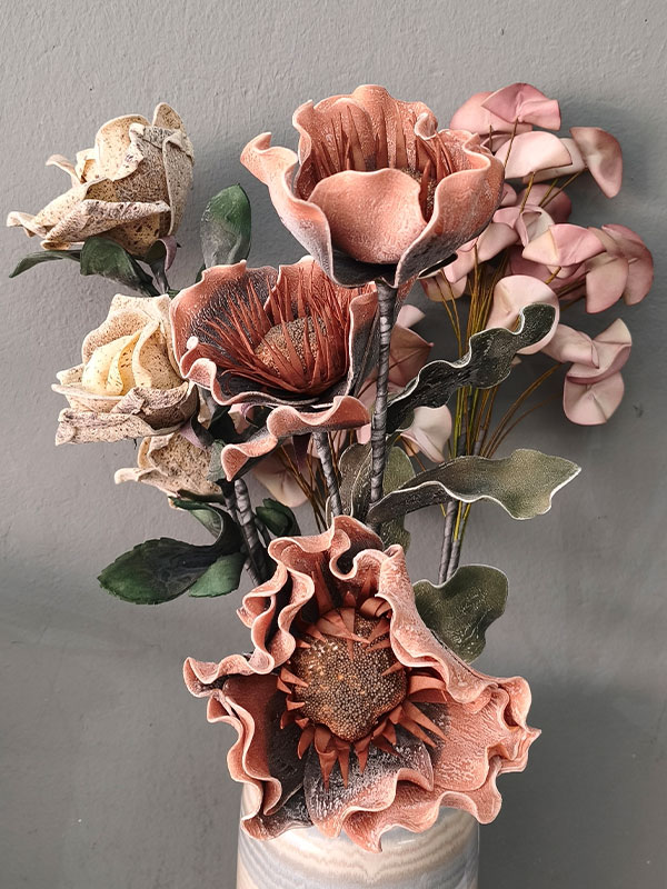 Διακοσμητικά Λουλούδια Foam Σύνθεση 5