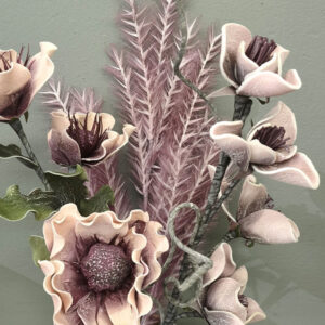 Διακοσμητικά Λουλούδια Foam Σύνθεση 16