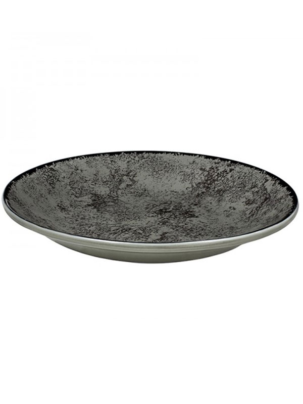 Πιάτο "Oriana Ferelli" Βαθύ Grey 23 cm (6 Τεμ)