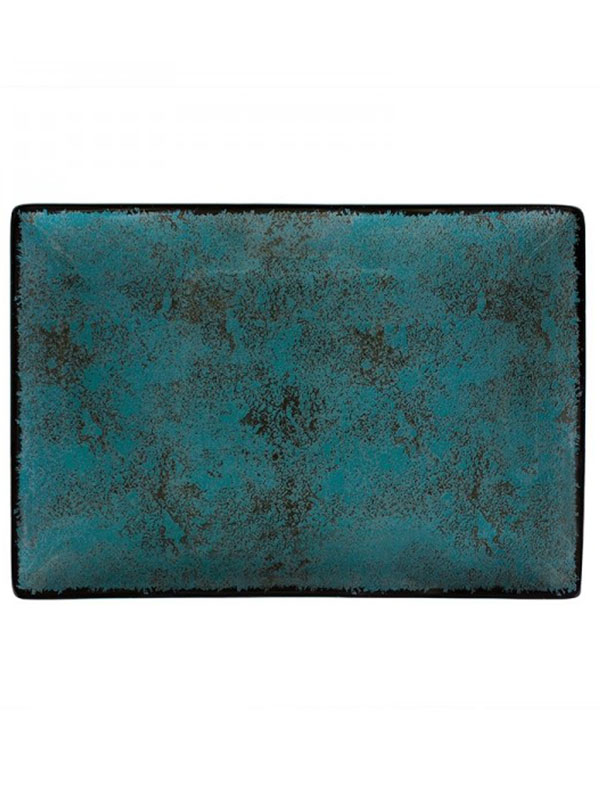 Πιατέλα "Oriana Ferelli" Μακρόστενη Teal