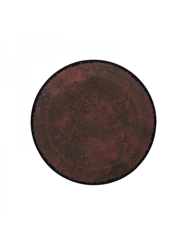 Πιάτο "Oriana Ferelli" Ρηχό Bordeaux 20 cm (6 Τεμ)