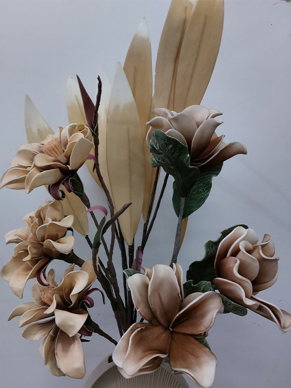 Διακοσμητικά Λουλούδια Foam Σύνθεση 30