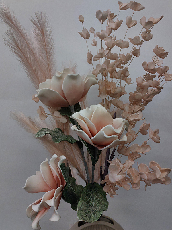 Διακοσμητικά Λουλούδια Foam Σύνθεση 33