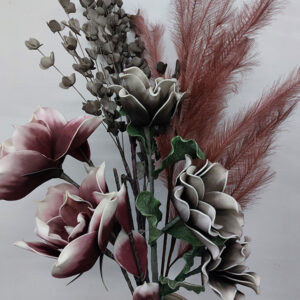 Διακοσμητικά Λουλούδια Foam Σύνθεση 34