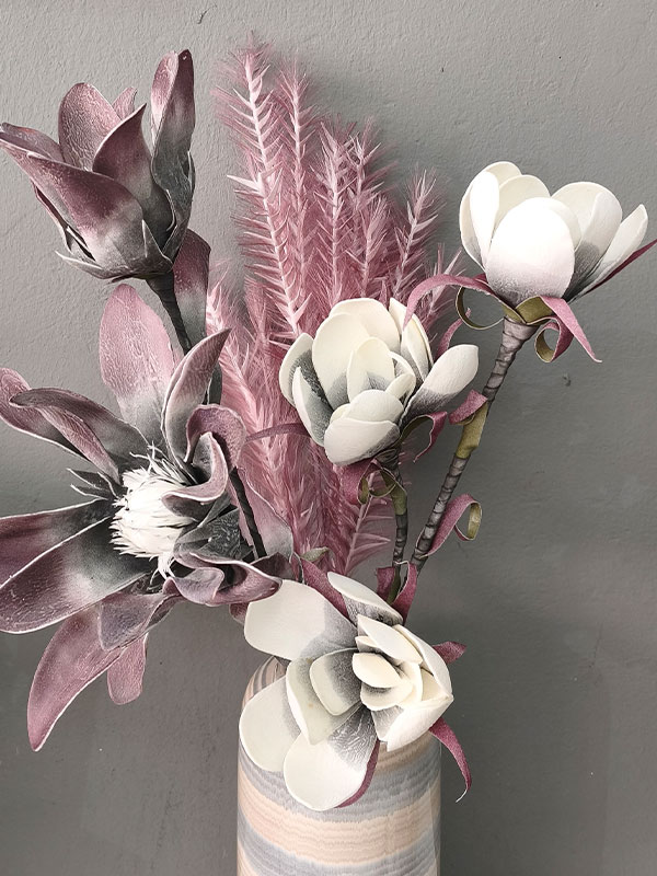 Διακοσμητικά Λουλούδια Foam Σύνθεση 33