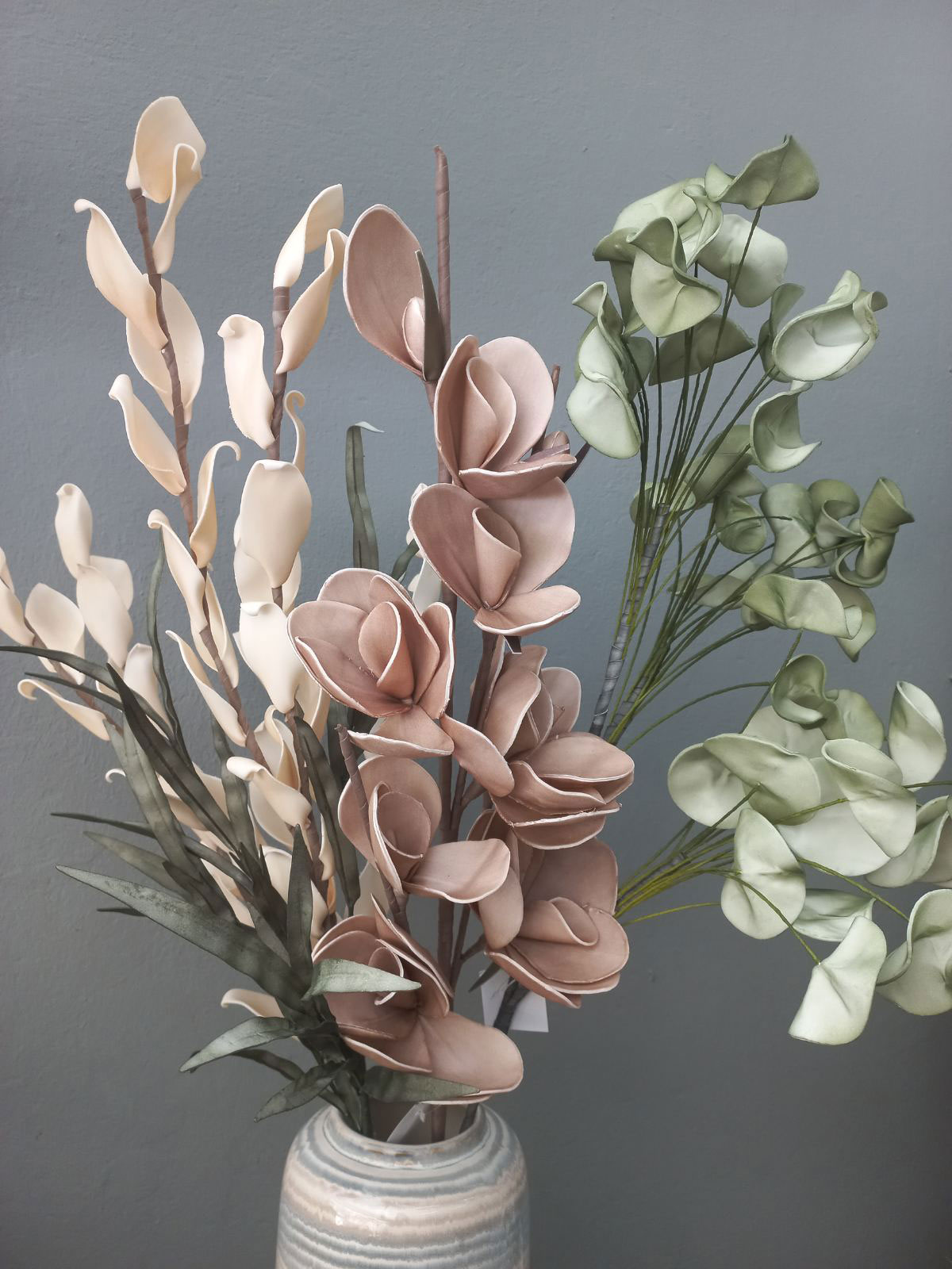 Διακοσμητικά Λουλούδια Foam Σύνθεση 23