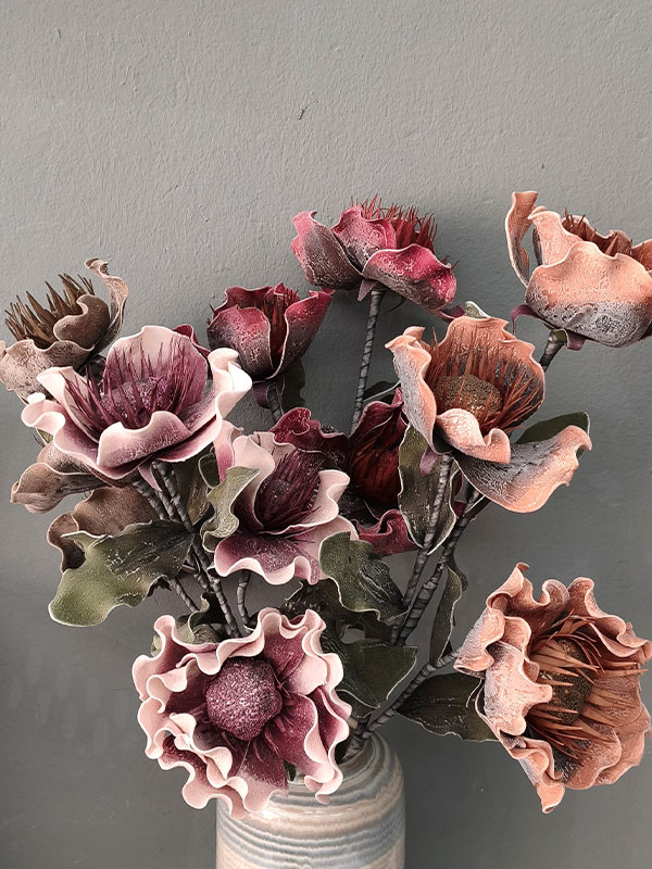 Διακοσμητικά Λουλούδια Foam Κλαδί (007094)