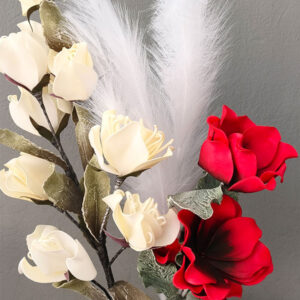 Λουλούδια Διακοσμητικά Foam Σύνθεση 58