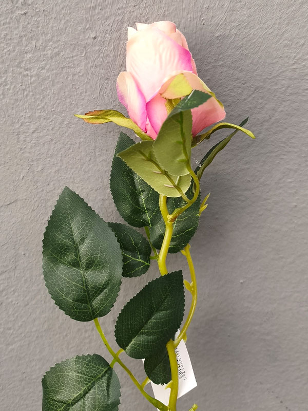 Διακοσμητικά Λουλούδια Κλαδί Μπουμπούκι Τριαντάφυλλο (22151) - Image 2