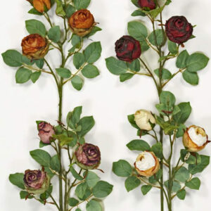 Διακοσμητικά Λουλούδια Κλαδί Τριαντάφυλλο (38007)