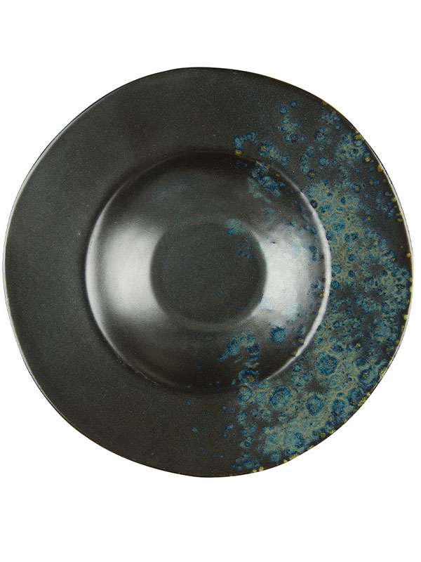 Πιάτο "Phobos Nero" Βαθύ