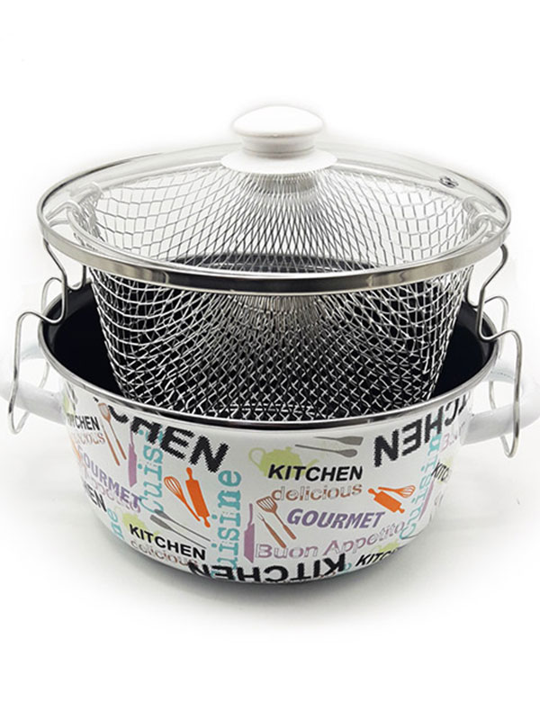 Φριτέζα Εμαγιέ Με Καλάθι