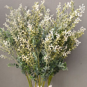 Διακοσμητικά Λουλούδια Κλαδί Πρασινάδα Ανθάκι (12235)