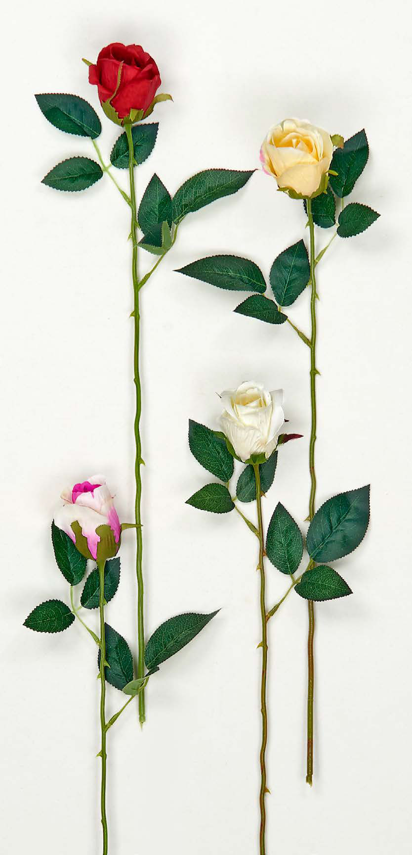 Διακοσμητικά Λουλούδια Κλαδί Τριαντάφυλλο (38004)