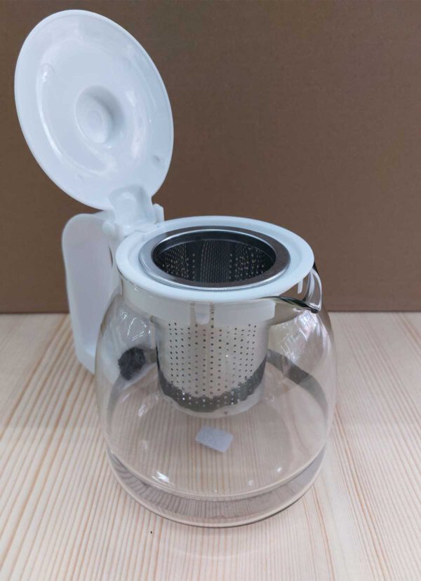 Τσαγιέρα Γυάλινη Με Φίλτρο Inox 700ml - Image 2