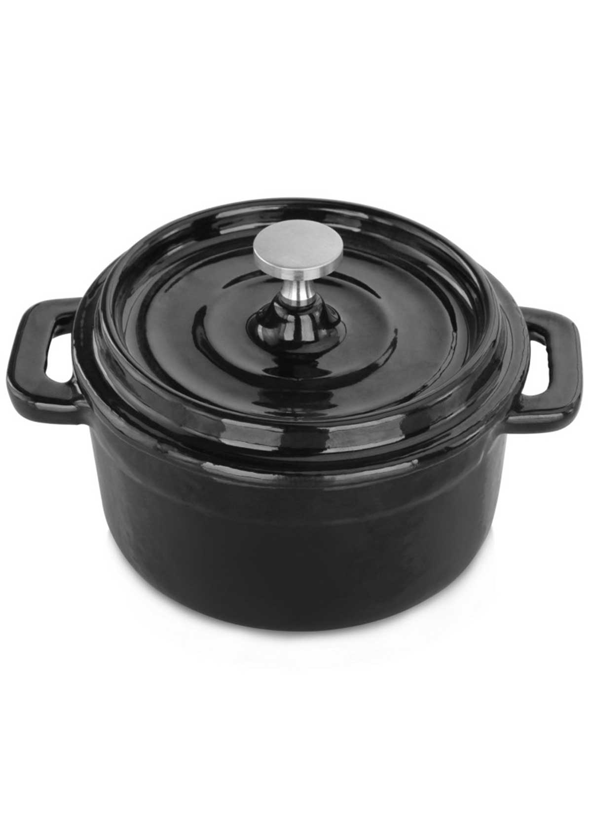 Κατσαρολάκι Μαντεμένιο Με Επίστρωση Εμαγιέ Μέσα / Έξω