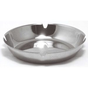 Σταχτοδοχείο Inox Στρογγυλό Κωνικό 12cm