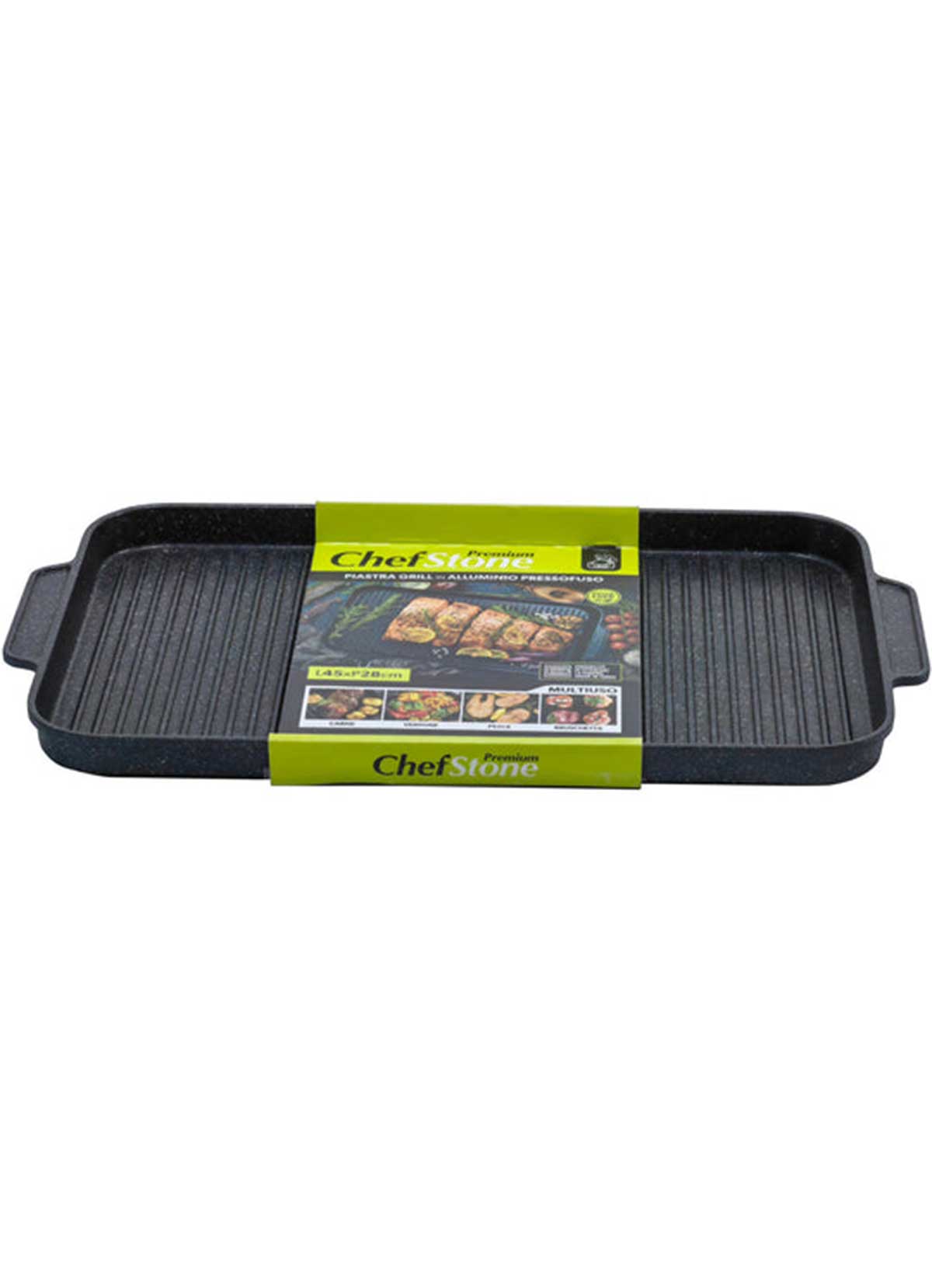 Πλάκα Ψησίματος Αντικολλητική Ιταλίας Ραβδωτή - Image 2