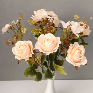 Διακοσμητικά Λουλούδια Σύνθεση Τριαντάφυλλα (35108)