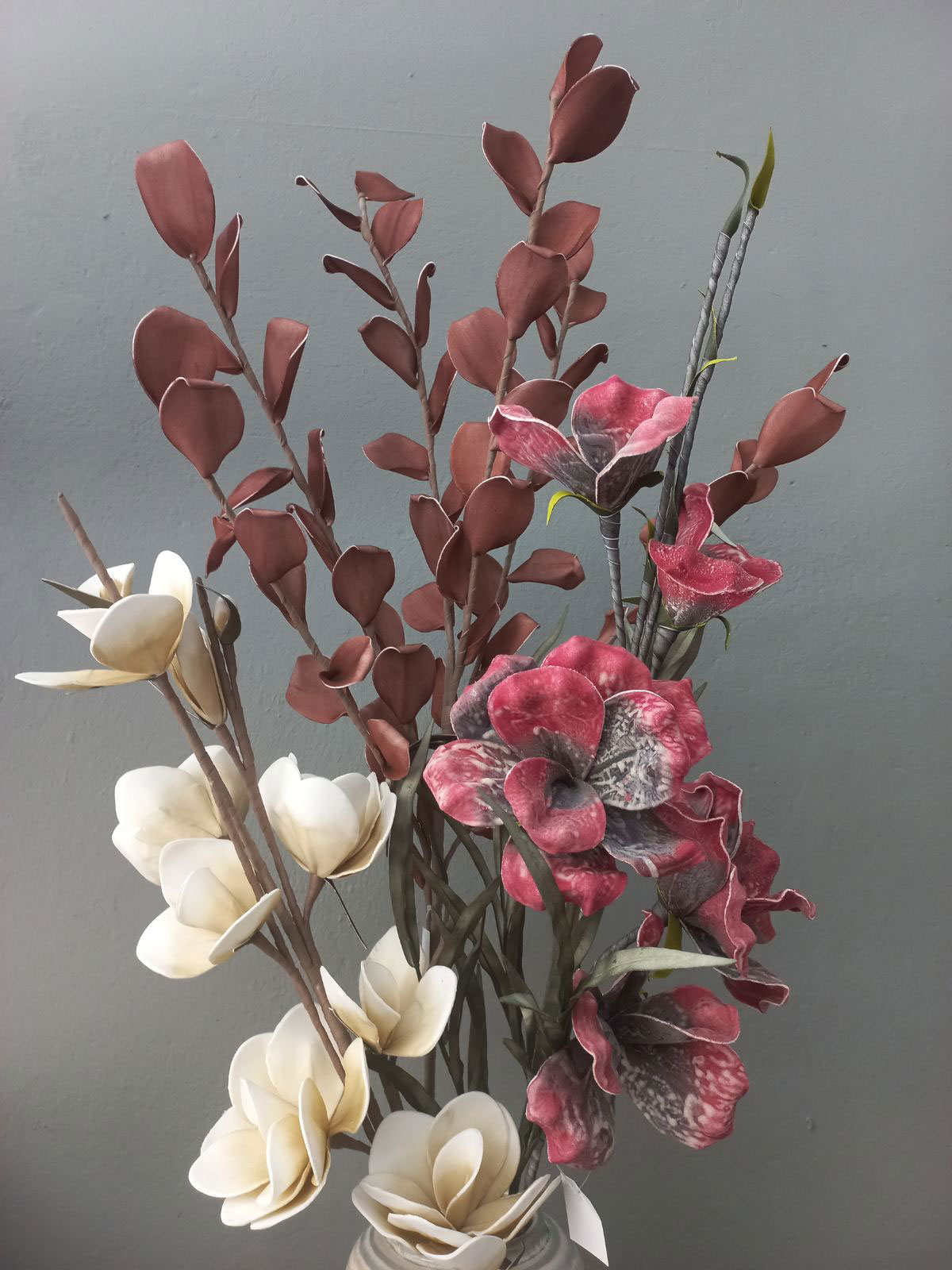 Διακοσμητικά Λουλούδια Foam Σύνθεση 35