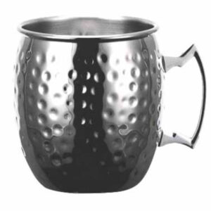 Κούπα Mule Inox Σφυρήλατη Μαύρη 600ml