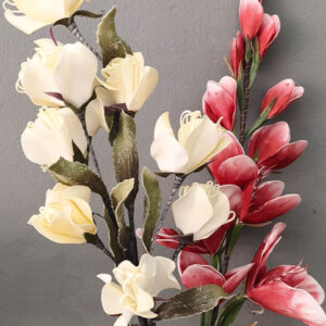 Διακοσμητικά Λουλούδια Foam Σύνθεση 44