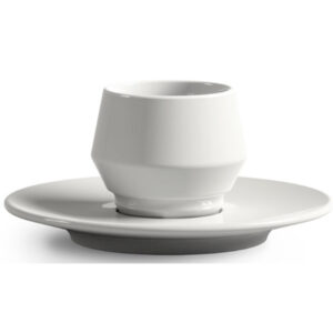 Φλυτζάνι Cappuccino Πορσελάνης Lunik Στοιβαζόμενο 210ml