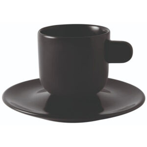 Φλυτζάνι Espresso Πορσελάνης Σετ Parma 70ml Με πιατάκι 12cm