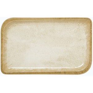 Πιατέλα "Ambience Yellow" Ορθογώνια 36x21cm By Bone