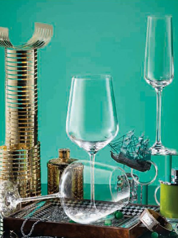 Ποτήρι Κρυστάλλινο "Hong Kong Hip" Lucaris Bordeaux 770ml (6Τεμ) - Image 2