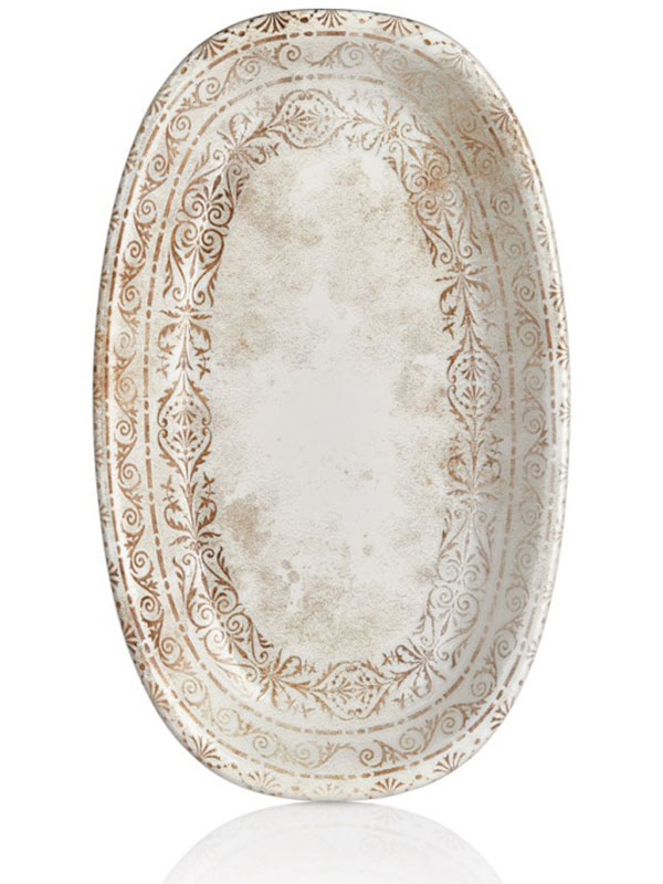 Πιατέλα "Antico" Οβάλ By Bone